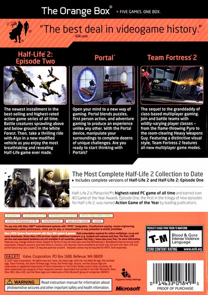 Orange Box - Xbox 360