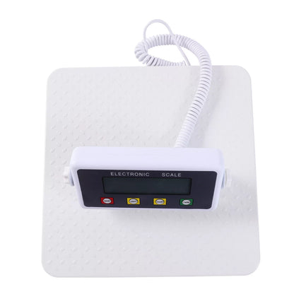 ZhdnBhnos 660lbs Medical Scale High-precision Digital Display Electronic Body Weight Scale Heavy Duty Large Platm Physician Scale Wrestling Scale