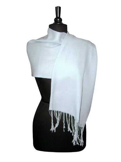 Biagio 100% Wool Pashmina Solid Scarf BABY Color Womens Shawl Wrap Scarves