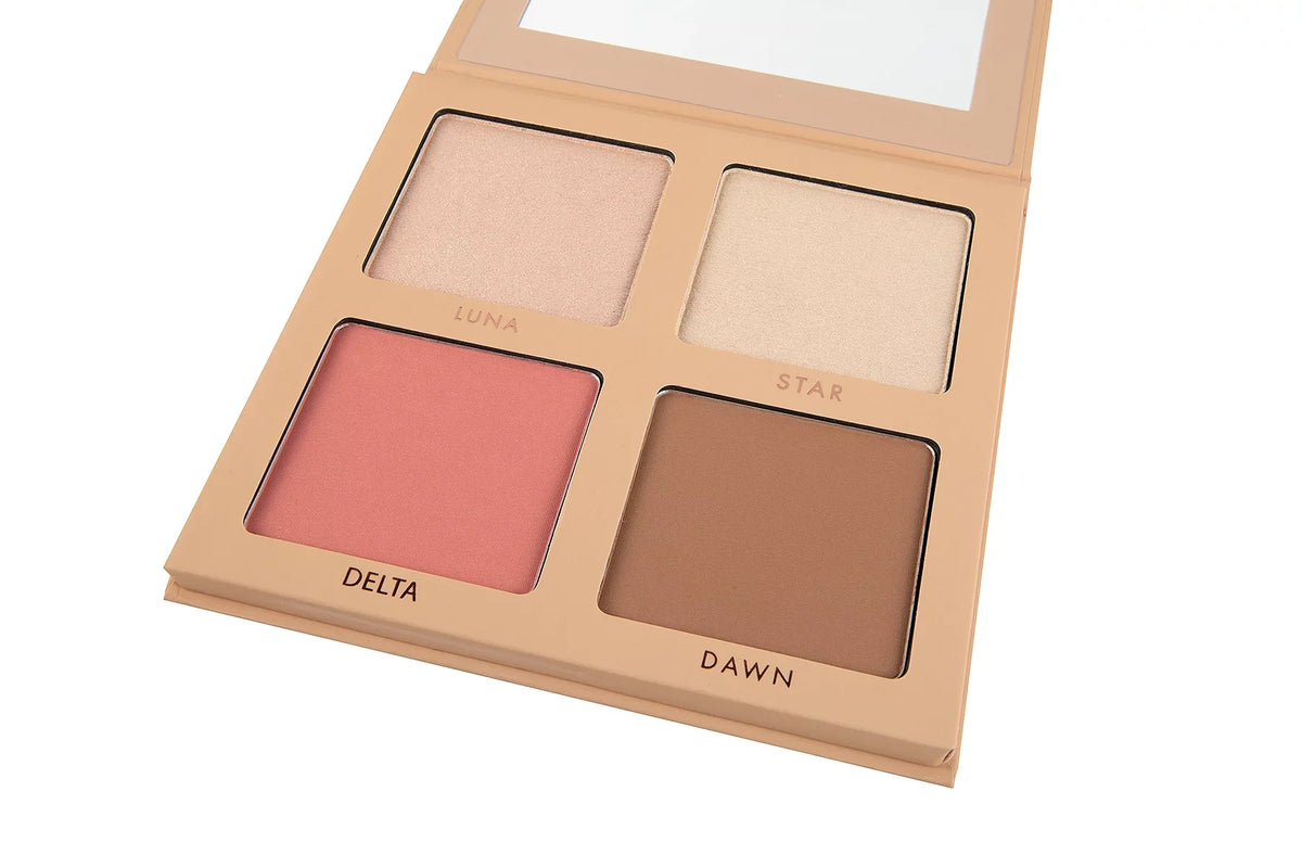 Mellow Cosmetics - Stardust Glow Palette - Light to Medium