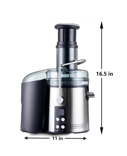 Centrifugal Juicer Machines Vegetable Fruit - with 3" Feed Chute Anti-drip Tainless-steel Filter