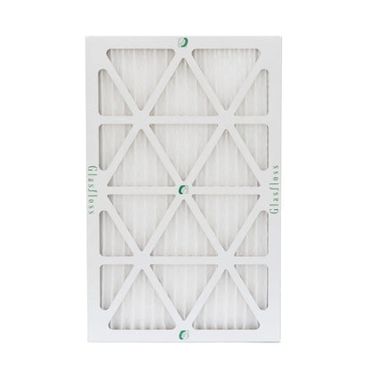Glasfloss ZL 14x25x1 MERV 10 Pleated AC Furnace Air Filters. Box of 4. Exact Size: 13-1/2 x 24-1/2 x 7/8