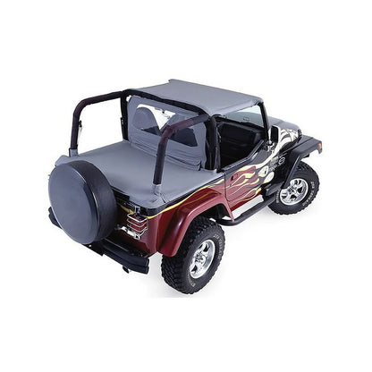 Rampage by RealTruck 741135 Tonneau Coating For 2018-Current Jeep Wrangler JL 2 Door, Black Diamond