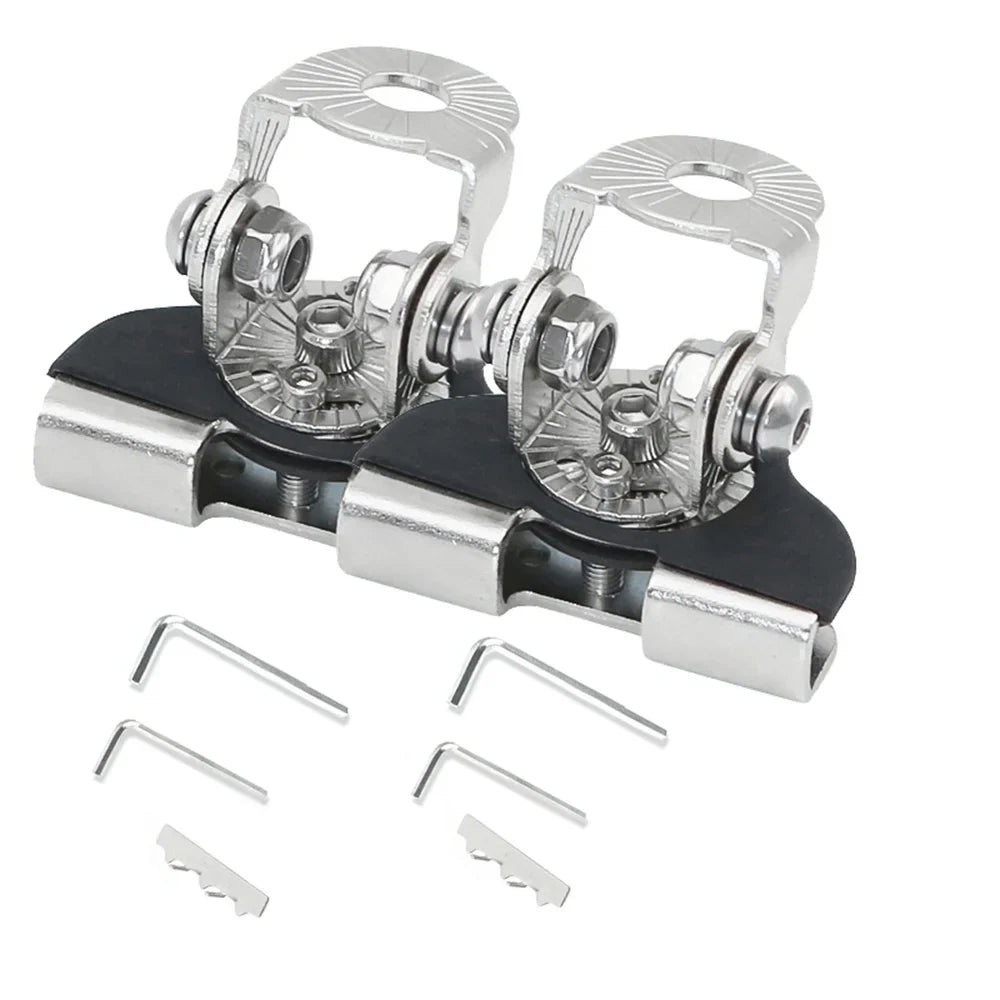 Jercoda 2 Set 45W LED Work Light with LED Work Light Bar Mount Bracket Clamp Holder DIY Car Truck ATV SUV Universal Cars