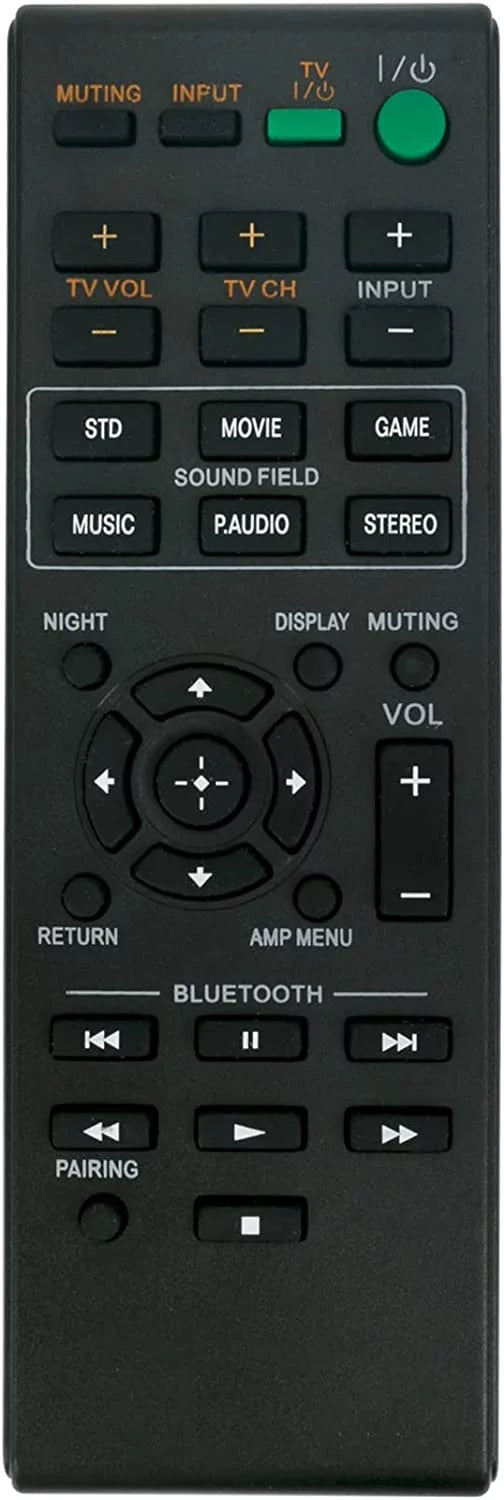 RM-ANP084 Replace Remote Control fit Sony Home Theater Sound Bar Soundbar Audio System HT-CT260 HT-CT260H
