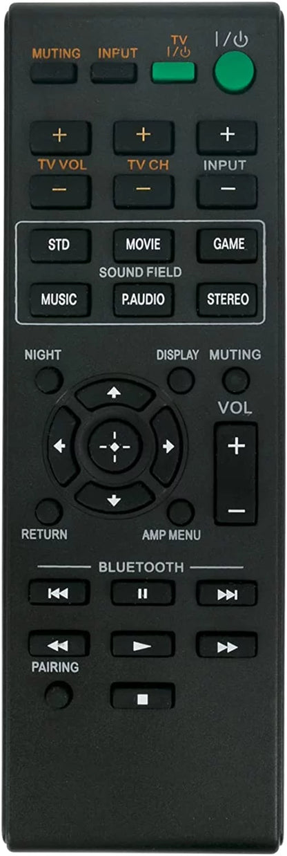RM-ANP084 Replace Remote Control fit Sony Home Theater Sound Bar Soundbar Audio System HT-CT260 HT-CT260H