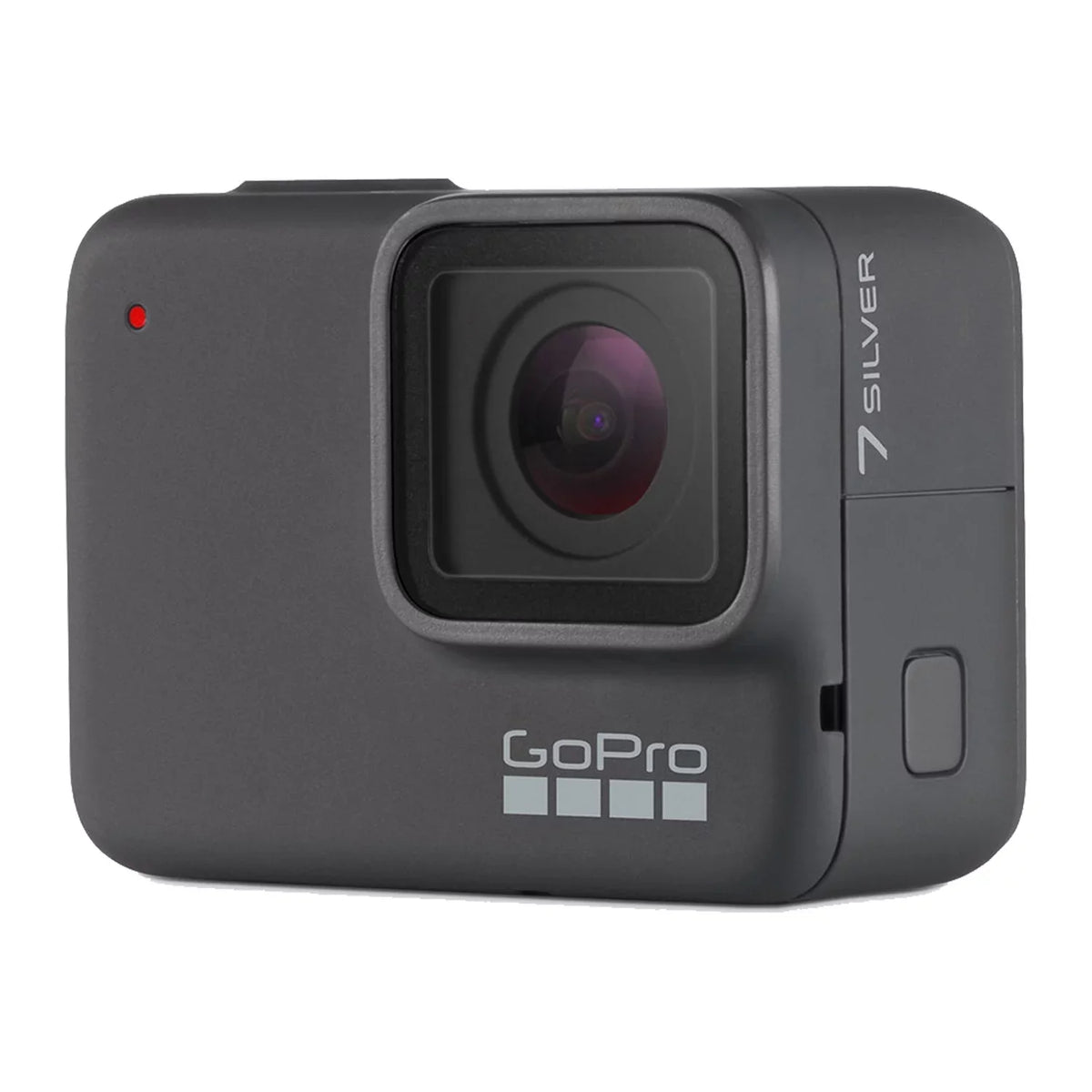 Restored GoPro HERO7 Silver - Waterproof Digital Action Camera with Touch Screen 4K HD Video 12MP Photos (Refurbished)