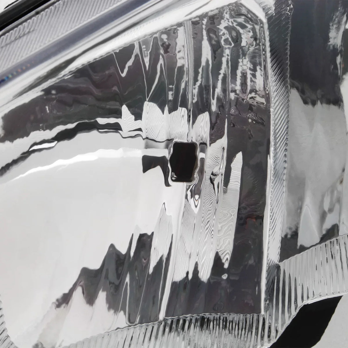 AKKON - Fits 2014 2015 2016 2017 Ford Fiesta Titanium Sedan Hatchback [Halogen Type] Chrome Headlight Driver Left Headlamp