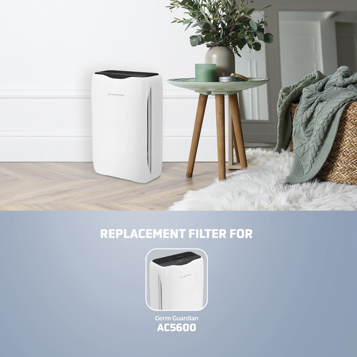 GermGuardian Filter N True HEPA Pure Replacement Filter AC5600 Air Purifier, FLT5600
