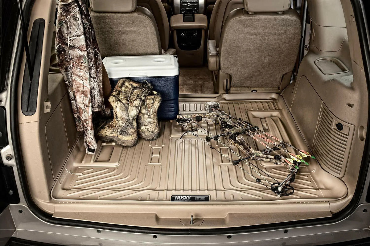 Husky by RealTruck 28261 beater Cargo Liner with select: 2007-2014 Chevrolet Suburban, 2007-2014 GMC Yukon XL