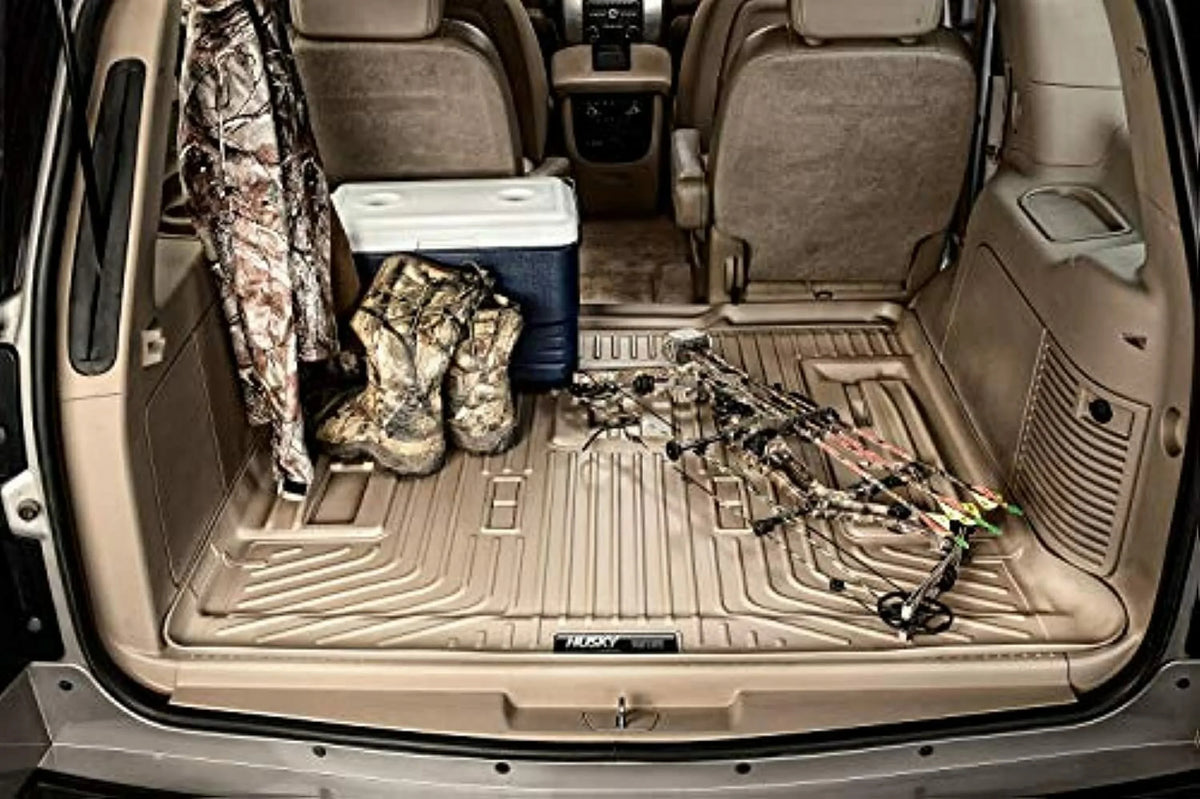 Husky by RealTruck 28261 beater Cargo Liner with select: 2007-2014 Chevrolet Suburban, 2007-2014 GMC Yukon XL