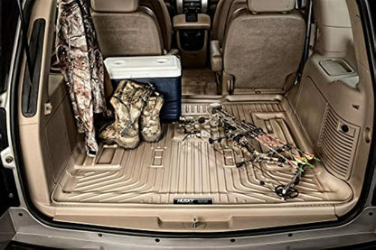 Husky by RealTruck 28261 beater Cargo Liner with select: 2007-2014 Chevrolet Suburban, 2007-2014 GMC Yukon XL