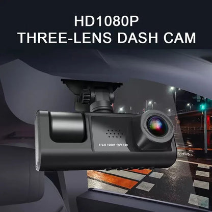 Nebublu Dash Cam with Multi-Language Recording, Auto Safety Driving Recorder Clear Car Rearview Mirror