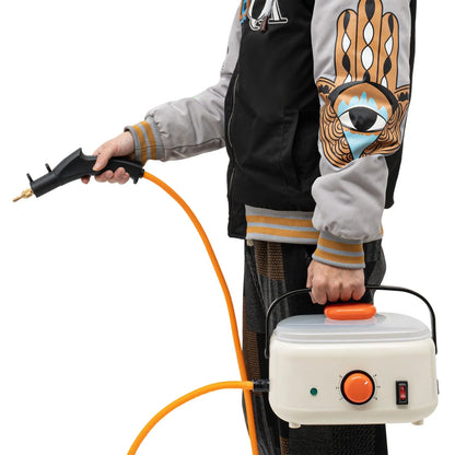 2500W High Pressure Steam Cleaner Commercial High Temp Electric Cleaning Machine ,≥ 100℃/212°F Working Temperature Homes, Hotels, Restaurants, Car Maintenance Stores